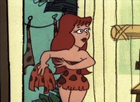 Screenshots from the 1967 Jay Ward Productions cartoon Ungawa the Gorilla God