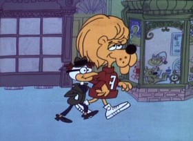 Screenshots from the 1967 Jay Ward Productions cartoon The Oyster