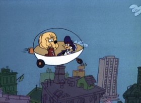 Screenshots from the 1967 Jay Ward Productions cartoon The Oyster
