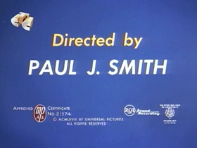 Screenshots from the 1968 Walter Lantz cartoon Woody the Freeloader