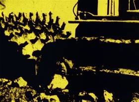 Screenshots from the 1968 Warner Bros. cartoon The Door