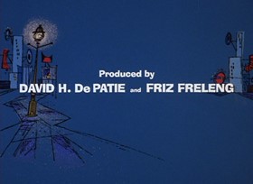 Screenshots from the 1968 DePatie Freleng cartoon Pinkadilly Circus