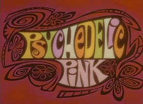 Screenshots from the 1968 DePatie Freleng cartoon Psychedelic Pink