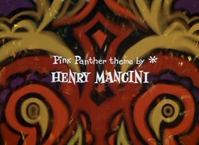 Screenshots from the 1968 DePatie Freleng cartoon Psychedelic Pink