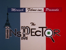 Screenshots from the 1968 DePatie Freleng cartoon Les Miserobots