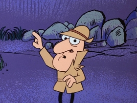Screenshots from the 1968 DePatie Freleng cartoon Transylvania Mania