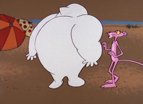 Screenshots from the 1968 DePatie Freleng cartoon Come on In! The Water