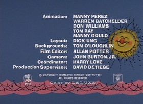 Screenshots from the 1968 DePatie Freleng cartoon Come on In! The Water