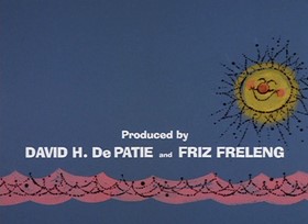 Screenshots from the 1968 DePatie Freleng cartoon Come on In! The Water
