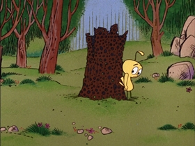 Screenshots from the 1968 DePatie Freleng cartoon Bear De Guerre