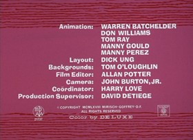 Screenshots from the 1968 DePatie Freleng cartoon Put-Put, Pink