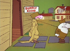 Screenshots from the 1968 DePatie Freleng cartoon G.I. Pink