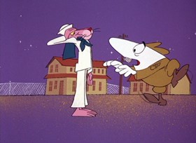 Screenshots from the 1968 DePatie Freleng cartoon G.I. Pink