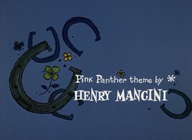 Screenshots from the 1968 DePatie Freleng cartoon Lucky Pink