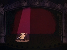 Screenshots from the 1968 DePatie Freleng cartoon Cherche Le Phantom