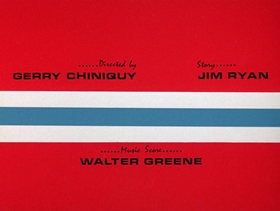 Screenshots from the 1968 DePatie Freleng cartoon Le Ball and Chain Gang