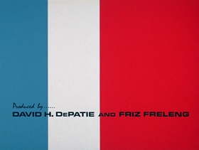 Screenshots from the 1968 DePatie Freleng cartoon Le Ball and Chain Gang