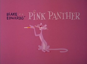 Screenshots from the 1968 DePatie Freleng cartoon The Pink Pill