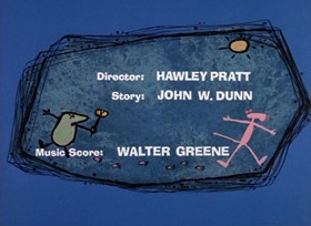 Screenshots from the 1968 DePatie Freleng cartoon Prehistoric Pink