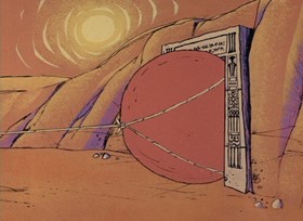 Screenshots from the 1968 DePatie Freleng cartoon Pink Sphinx