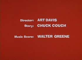 Screenshots from the 1968 DePatie Freleng cartoon The Pink Package Plot