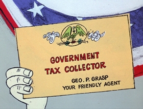 Screenshots from the 1968 DePatie Freleng cartoon Hawks and Doves