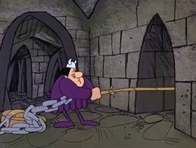 Screenshots from the 1968 DePatie Freleng cartoon Pinkcome Tax