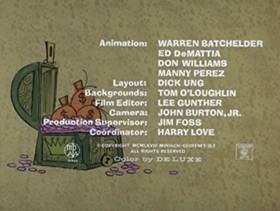 Screenshots from the 1968 DePatie Freleng cartoon Pinkcome Tax