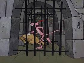 Screenshots from the 1968 DePatie Freleng cartoon Pinkcome Tax