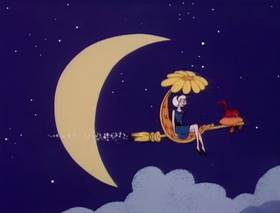 Screenshots from the 1969 Filmation cartoon The Fairy Godmother