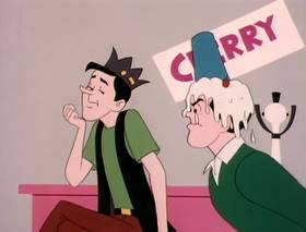 Screenshots from the 1969 Filmation cartoon The Fairy Godmother