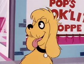 Screenshots from the 1969 Filmation cartoon The Fairy Godmother