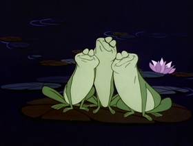 Screenshots from the 1969 Filmation cartoon The Fairy Godmother