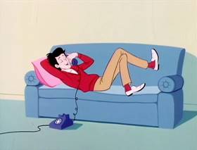 Screenshots from the 1969 Filmation cartoon The Fairy Godmother