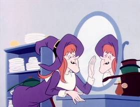 Screenshots from the 1969 Filmation cartoon The Fairy Godmother