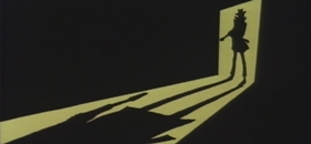 Screenshots from the 1969 TMS Entertainment cartoon Lupin III: Pilot Film