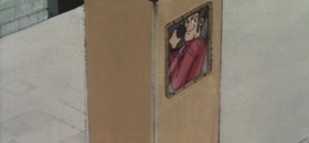 Screenshots from the 1969 TMS Entertainment cartoon Lupin III: Pilot Film
