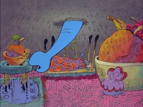 Screenshots from the 1969 DePatie Freleng cartoon The Ant and the Aardvark