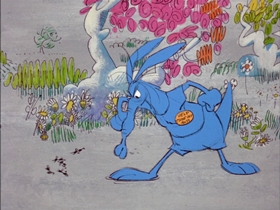Screenshots from the 1969 DePatie Freleng cartoon The Ant and the Aardvark