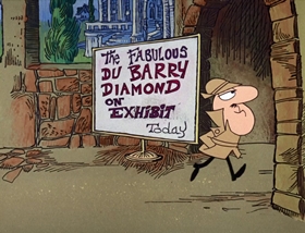 Screenshots from the 1969 DePatie Freleng cartoon French Freud