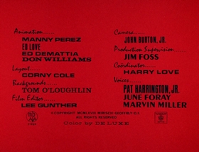 Screenshots from the 1969 DePatie Freleng cartoon French Freud