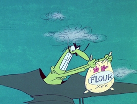 Screenshots from the 1969 DePatie Freleng cartoon Hurts and Flowers