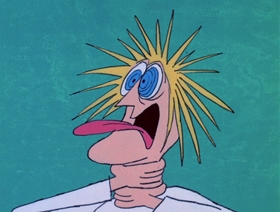 Screenshots from the 1969 DePatie Freleng cartoon Hurts and Flowers