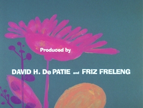 Screenshots from the 1969 DePatie Freleng cartoon Hurts and Flowers