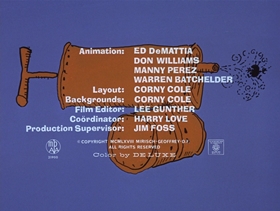 Screenshots from the 1969 DePatie Freleng cartoon Pink Pest Control