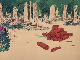 Screenshots from the 1969 DePatie Freleng cartoon Pink Pest Control