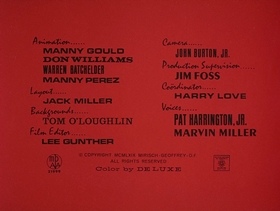 Screenshots from the 1969 DePatie Freleng cartoon Pierre and Cottage Cheese