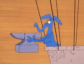 Screenshots from the 1969 DePatie Freleng cartoon Hasty But Tasty