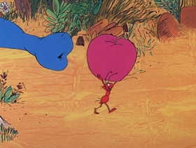 Screenshots from the 1969 DePatie Freleng cartoon The Ant from Uncle