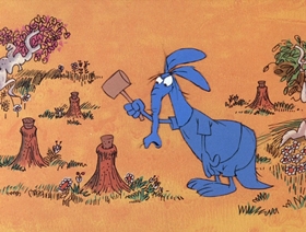 Screenshots from the 1969 DePatie Freleng cartoon The Ant from Uncle